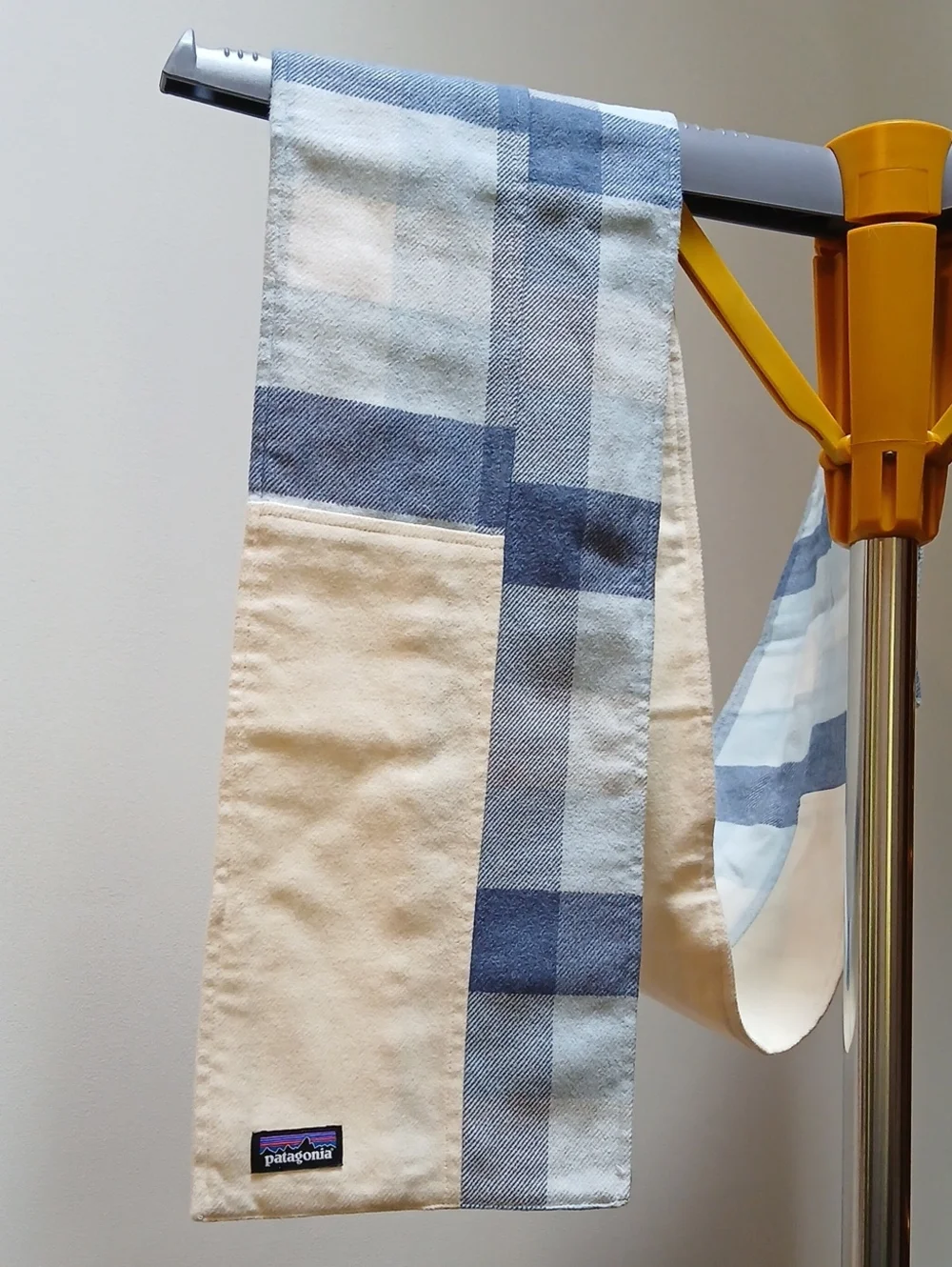 Patagonia Fjord Flannel Patchwork Scarf